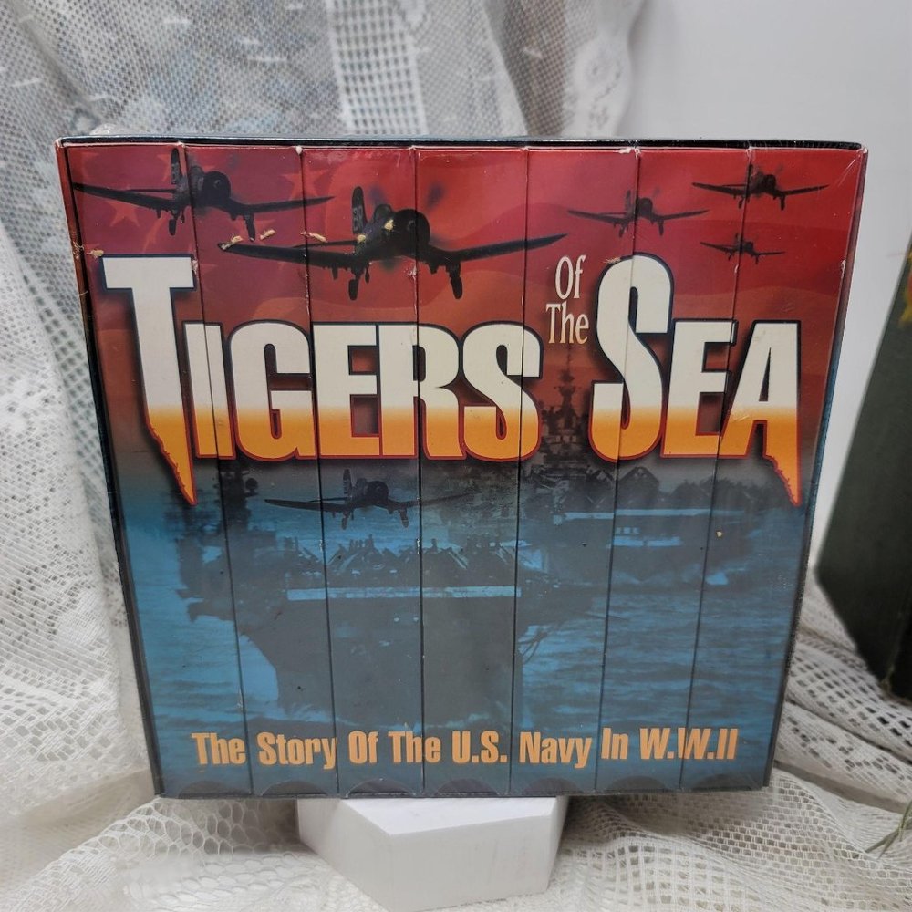 Tigers of The Sea 7 VHS Set U.S. Navy New